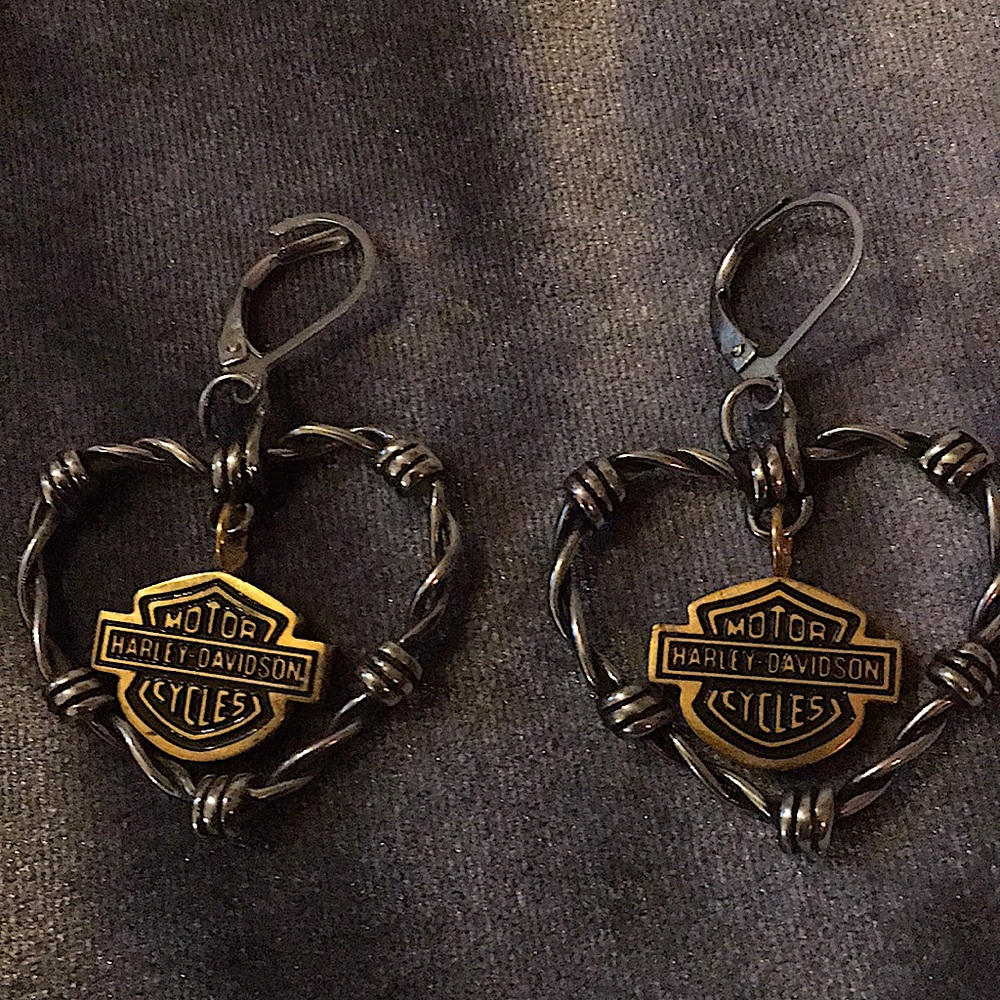 Harley Davidson Earrings